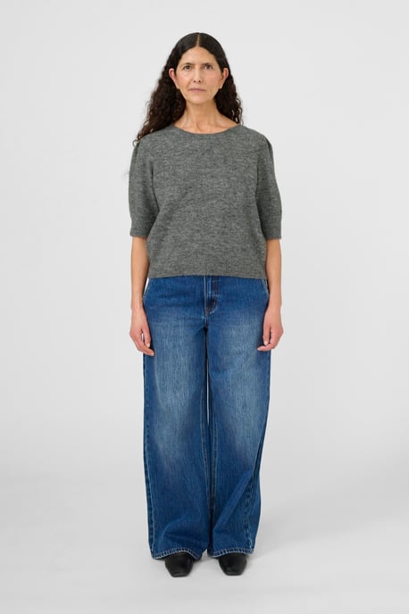 Strickpullover Classic fit grey - Image 2