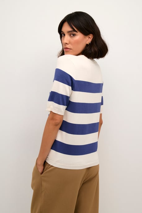 Strickpullover Regular fit blue white - Image 3