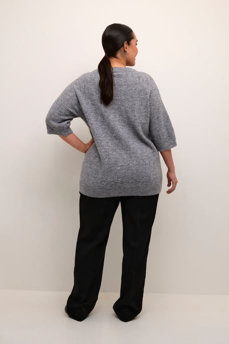 Strickpullover Loose fit grey - Image 2