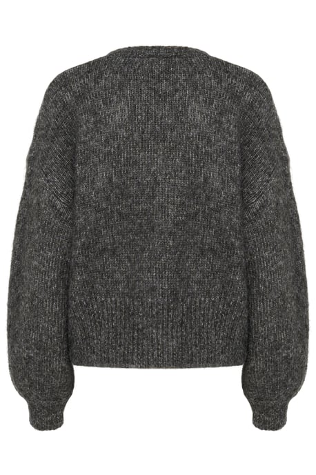 Strickpullover Loose fit dark grey - Image 5