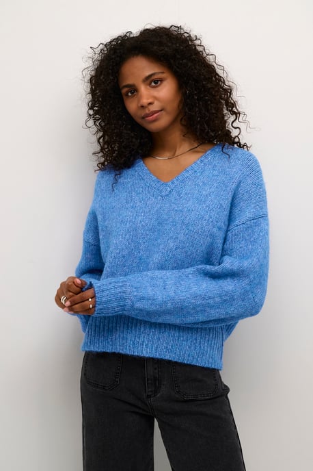 Strickpullover Loose fit blue - Image 2
