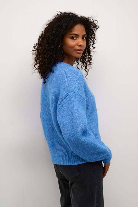 Strickpullover Loose fit blue - Image 3