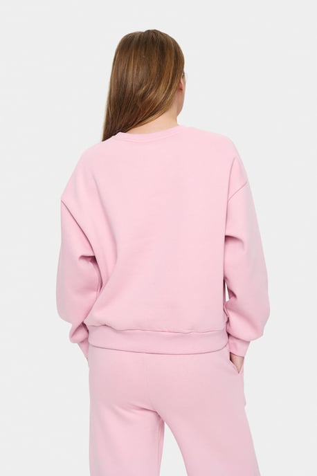 Strickpullover Gerade Passform pink - Image 5