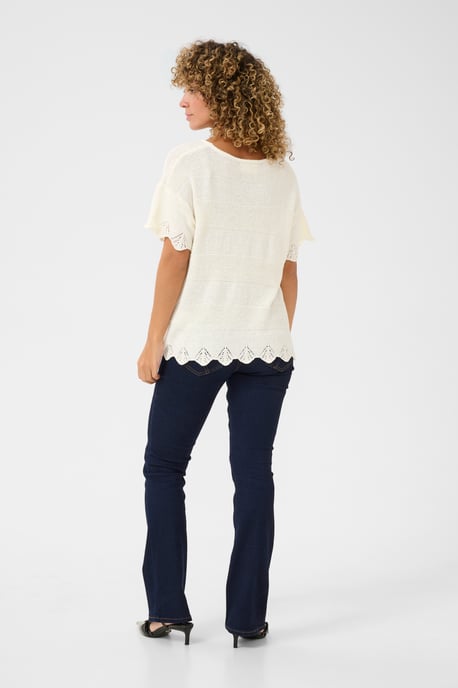 Strickpullover Straight fit white - Image 2