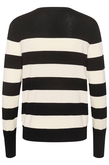 Strickpullover Regular fit black offwhite - Image 5