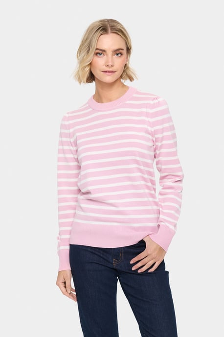 Strickpullover Regular Fit white rose - Image 2