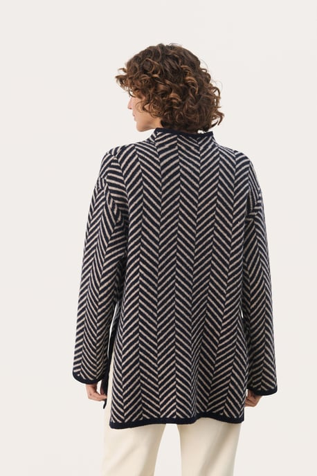 Strickpullover Oversize fit navy - Image 4