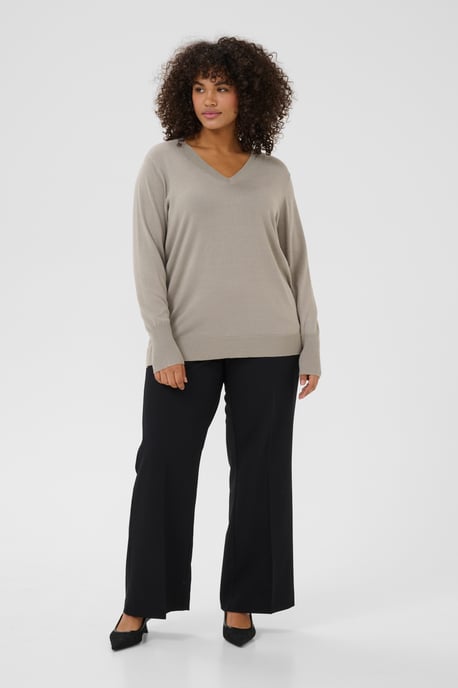 Strickpullover Regular fit light grey - Image 1