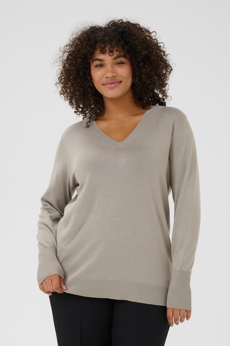 Strickpullover Regular fit light grey - Image 3