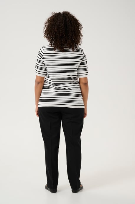 Strickpullover Regular fit black offwhite - Image 4