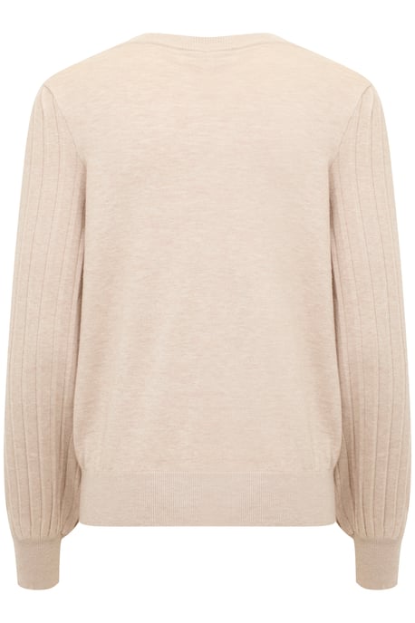 Strickpullover Normaler Schnitt sand - Image 5