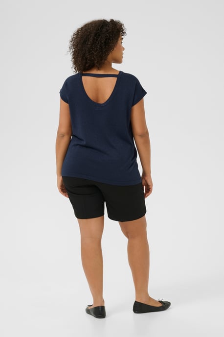Strickpullover Loose fit dark blue - Image 2