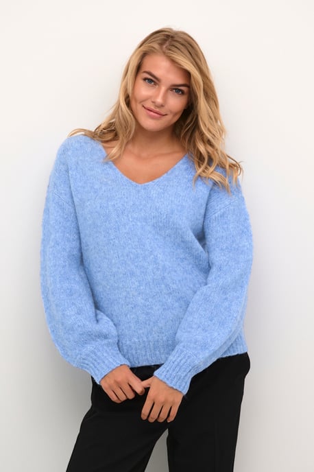 Strickpullover Loose fit blue - Image 2