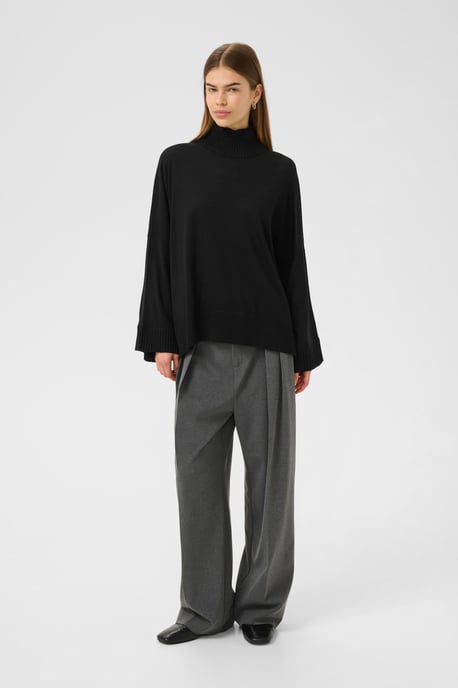 Strickpullover Relaxed fit black - Image 4