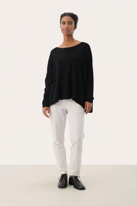 Strickpullover Lockere Passform black - Image 4