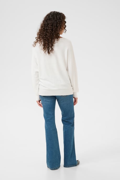 Strickpullover Oversize fit white - Image 3