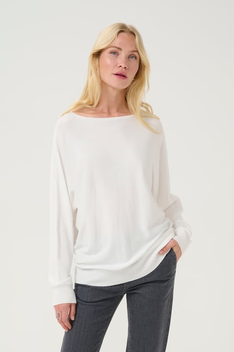 Strickpullover Oversize fit white - Image 4