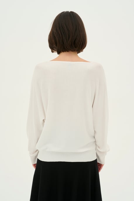 Strickpullover Oversize fit white - Image 5