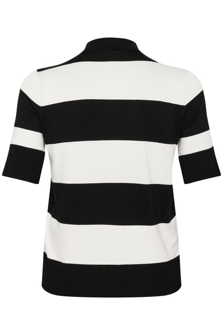 Strickpullover Loose fit black offwhite - Image 5