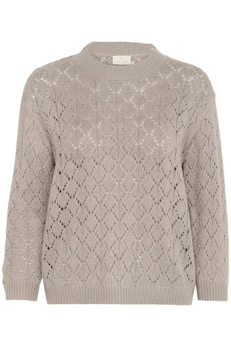 Strickpullover Loose fit light grey - Image 4