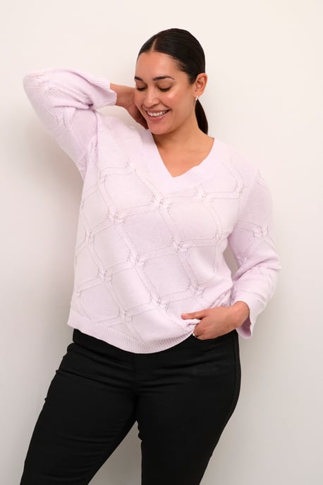 Strickpullover Loose fit rose - Image 3