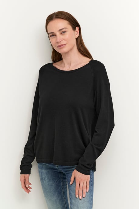 Strickpullover mit lockerer Passform black - Image 3
