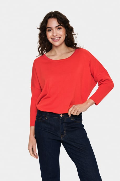 Strickpullover Casual fit red - Image 2