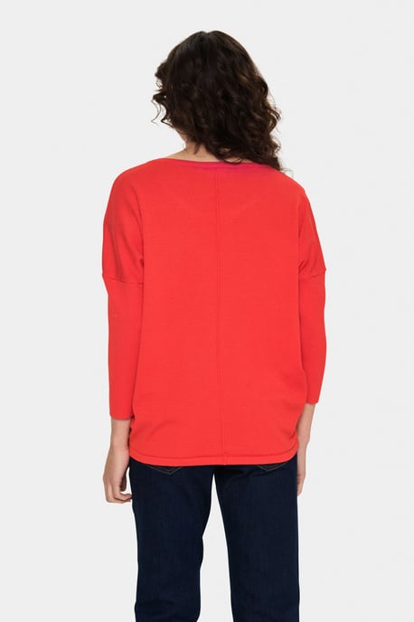 Strickpullover Casual fit red - Image 3
