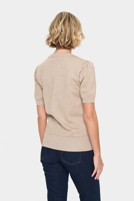 Strickpullover Classic fit taupe - Image 3