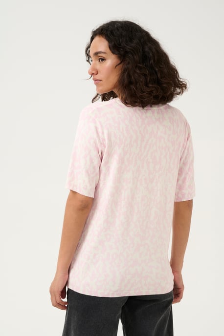 Strickpullover Regular fit pink white - Image 3