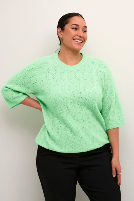 Strickpullover Loose fit light green - Image 3