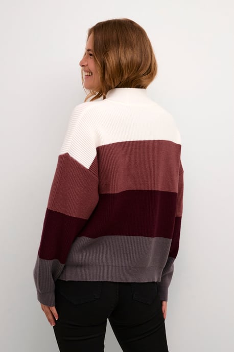 Strickpullover Oversize fit wine - Image 3