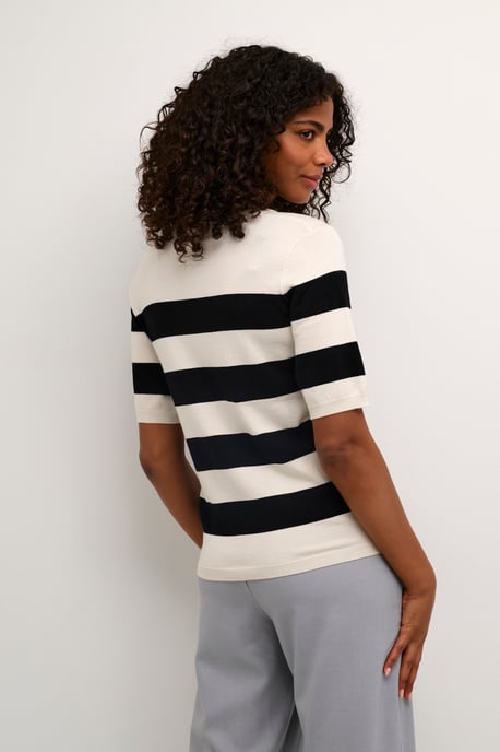 Strickpullover Regular fit black offwhite - Image 3