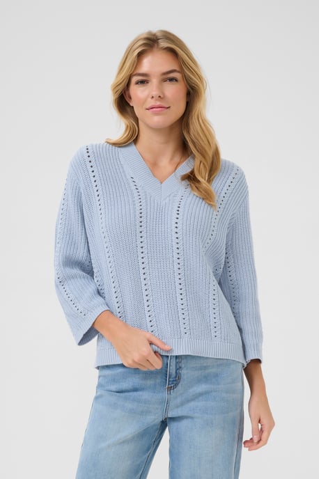 Strickpullover Loose fit blue - Image 3