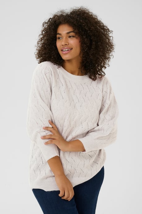 Strickpullover Regular fit light grey - Image 3