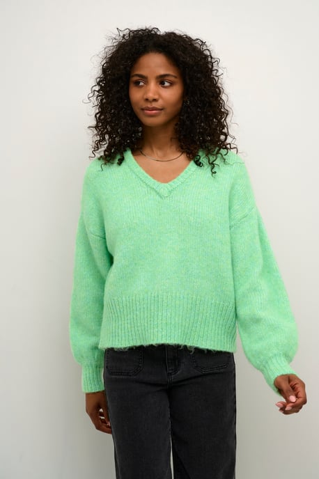 Strickpullover Loose fit light green - Image 2