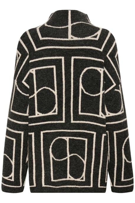 Strickpullover Casual fit black offwhite - Image 5