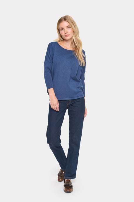 Strickpullover Casual fit dark blue - Image 1