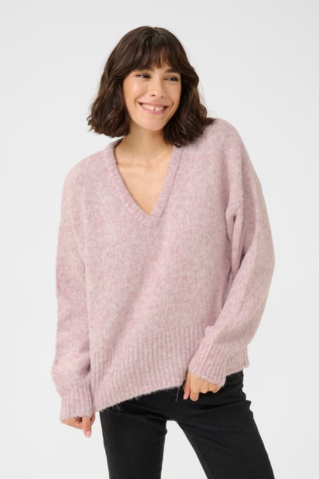 Strickpullover Loose fit rose - Image 2