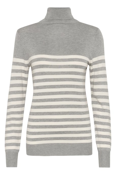 Strickpullover Slim fit grey white - Image 4