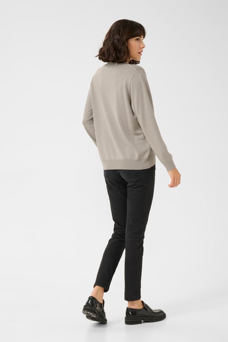 Strickpullover Regular fit light grey - Image 2