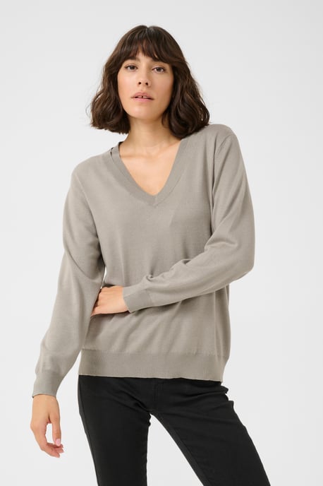 Strickpullover Regular fit light grey - Image 3