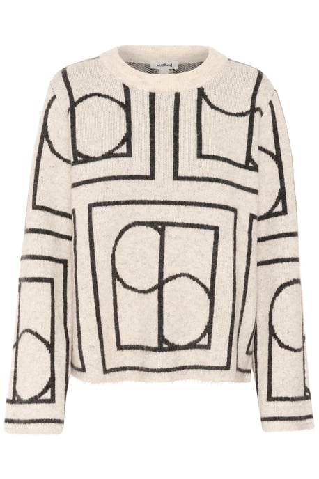 Strickpullover Gerade Passform white - Image 4