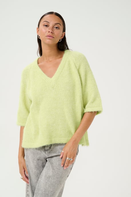 Strickpullover Baggy fit green - Image 3