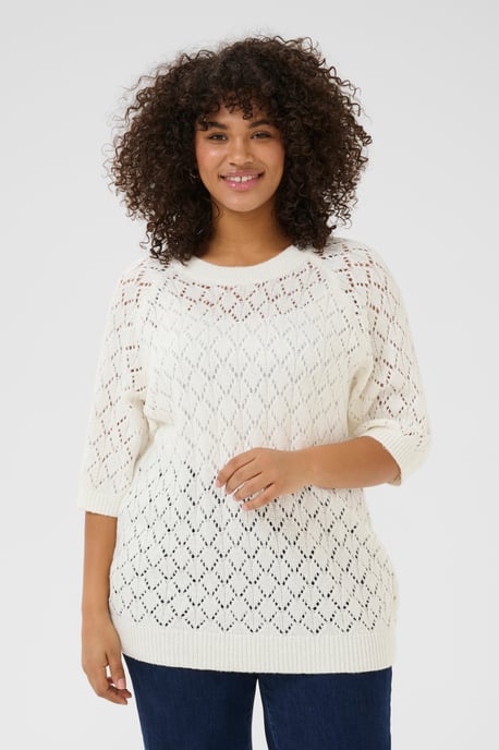 Strickpullover Loose fit white - Image 3