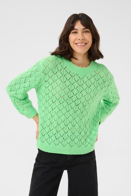 Strickpullover Loose fit light green - Image 3
