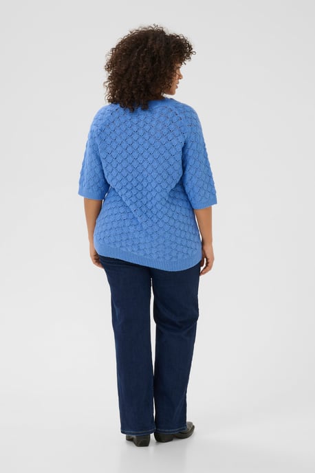 Strickpullover Loose fit blue - Image 2