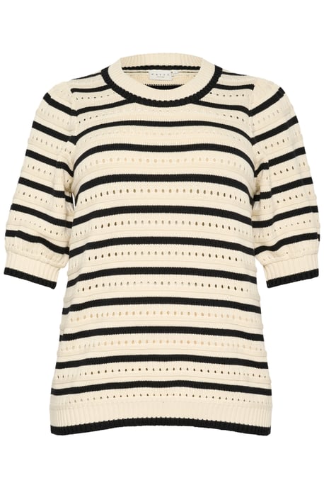 Strickpullover Regular fit black offwhite - Image 4