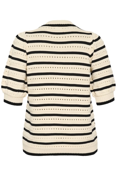 Strickpullover Regular fit black offwhite - Image 5