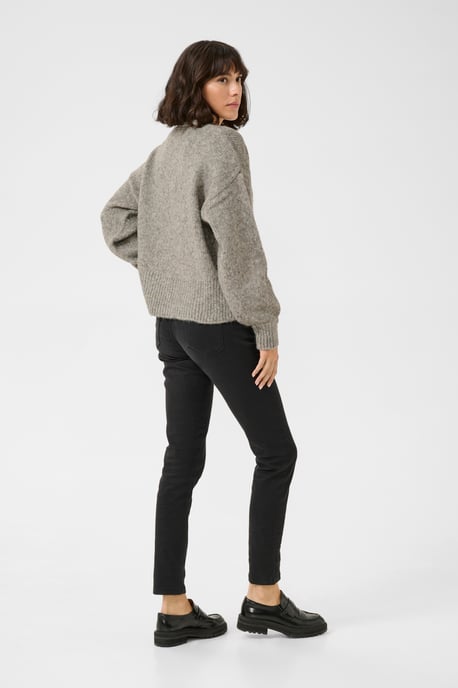 Strickpullover Loose fit light grey - Image 2